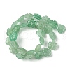 Natural Green Aventurine Beads Strands G-H023-B13-01-3