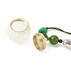 Resin Lotus Incense Balls Pendant Decorations HJEW-D300-01A-02PG-3