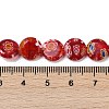 Handmade Millefiori Lampwork Beads Strands LAMP-G166-17B-05-4