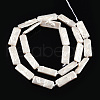 Plating Natural Freshwater Shell Beads Strands SHEL-N026-231-2