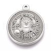 Non-Tarnish 304 Stainless Steel Pendants STAS-H117-02P-1