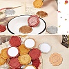 CRASPIRE 100Pcs Adhesive Wax Seal Stickers DIY-CP0011-01D-5