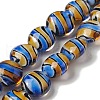 Handmade Lampwork Beads Strand LAMP-C008-09-1