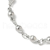 304 Stainless Steel Bar Link Chains Bracelet Making AJEW-JB01350-02-3