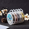 Round Copper Wire for Jewelry Making CWIR-BC0004-0.15mm-04-7