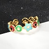 304 Stainless Steel Adjustable Cuff Rings RJEW-Q015-02G-B-5