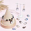 SUNNYCLUE 32Pcs 8 Styles Printed Enamel Alloy Pendants ENAM-SC0005-40-4