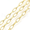 Brass Cable Chains KK-V007-001G-1