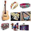 Gorgecraft Ethnic Style Embroidery Polycotton Ribbons OCOR-GF0001-56-7