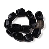 Natural Black Agate(Dyed & Heated) Beads Strands G-N342-148C-3