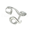 304 Stainless Steel Open Cuff Ring RJEW-L110-014P-1