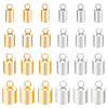 Unicraftale 32Pcs 8 Styles 201 Stainless Steel Cord Ends STAS-UN0057-46-1