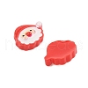 Christmas Theme Luminous Resin Cabochons RESI-U003-02E-4