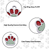 Alloy Enamel Pendants ENAM-TAC0001-06E-5