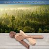 Gorgecraft Wood Carving Spoon AJEW-GF0001-40-6