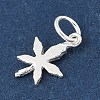 925 Sterling Silver Maple Leaf Charms STER-R013-04S-2