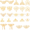 SUNNYCLUE 24Pcs 12 Styles Brass Pendants KK-SC0005-47-1