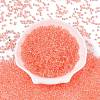 8/0 Inside Colours Transparent Glass Seed Beads SEED-T007-06H-1
