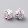 Handmade Polymer Clay Rhinestone Beads CLAY-WH20005-002A-01-2