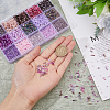 SUPERFINDINGS 15 Styles Glass Seed Beads SEED-FH0001-13-3
