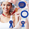 Award Ribbon Shape Tinplate Badge Pins JEWB-WH0035-01-5