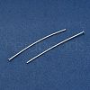 Brass Flat Head Pins KK-H502-01G-S-2