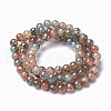Spray Painted Glass Beads Strands GLAA-A038-C-76-2