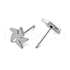 Tarnish Resistant Unisex 304 Stainless Steel Stud Earrings EJEW-E254-03P-2