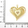 Brass Micro Pave Cubic Zirconia Pendants KK-S511-05C-G-3