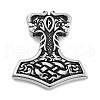 Viking 304 Stainless Steel Pendants STAS-N105-02B-AS-1
