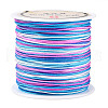 50M Segment Dyed Nylon Chinese Knotting Cord NWIR-A008-02G-1-1