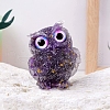 Resin Owl Display Decoration PW-WG50315-09-1