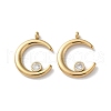 304 Stainless Steel Pendants STAS-L022-380G-03G-1