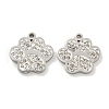 304 Stainless Steel Pendants STAS-L278-015P-1
