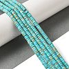 Dyed Natural Imperial Jasper Beads Strands G-J377-4mm-07-2
