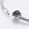 Tarnish Resistant 304 Stainless Steel European Style Chains Bracelet Making X-STAS-E428-10B-P-2