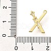 Brass Micro Pave Cubic Zirconia Pendants KK-M310-01G-24-3