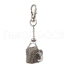 Moon & Star Alloy Swivel Lobster Claw Clasps & Brass Cable Chains AJEW-JB01337-4