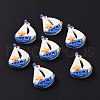 Opaque Resin Cabochons X-RESI-C010-06-2