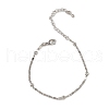 Rack Plating Brass Link Chain Bracelets for Women BJEW-G735-03P-4