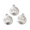 Non-Tarnish 304 Stainless Steel Pendants STAS-P312-08P-4