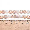 Natural Cultured Freshwater Pearl Beads Strands PEAR-N014-05N-6