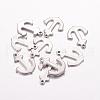 Tarnish Resistant 201 Stainless Steel Pendants STAS-Q088-2