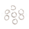 Tarnish Resistant 304 Stainless Steel Jump Rings STAS-R049-6x1mm-1
