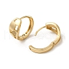 Brass Micro Pave Cubic Zirconia Hoop Earring EJEW-L271-25KCG-2