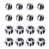 20Pcs 2 Colors Silicone Beads SIL-TA0001-07A-2