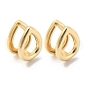 Brass Hoop Earrings for Women EJEW-E295-30KCG-1