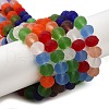 Transparent Glass Beads Strands X-EGLA-A034-M10mm-63-1
