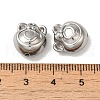 Non-Tarnish 304 Stainless Steel Beads STAS-K285-26P-3