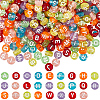 SOFPLATE 1500Pcs Transparent Acrylic Beads OACR-SP0001-25B-1